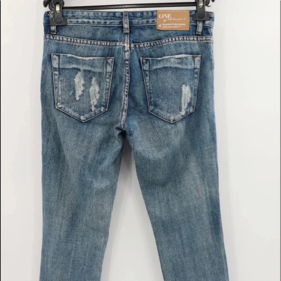 Trashed Freebirds in Cobain by One Teaspoon 26 W - Picture 5 of 13